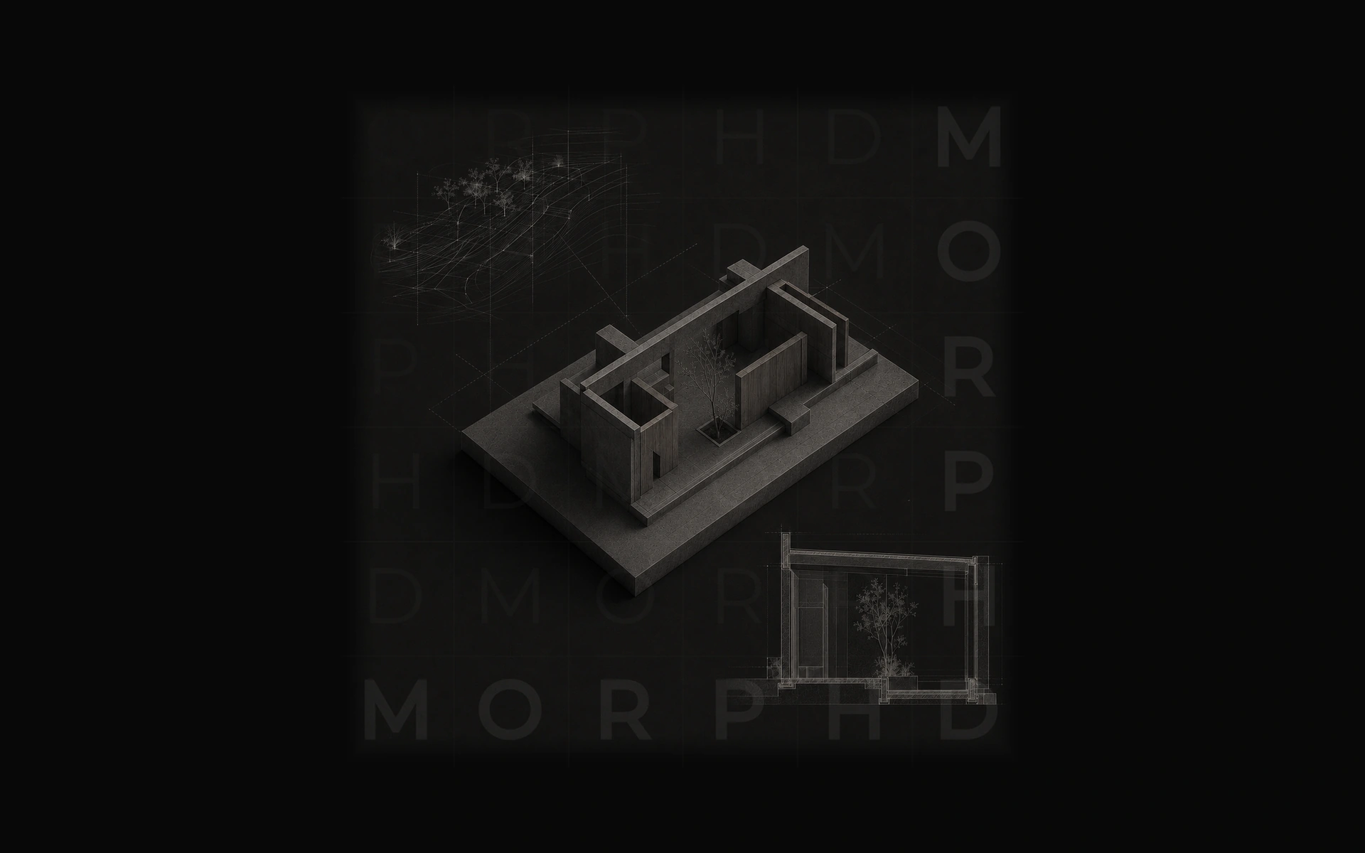The morphd studio represented as a disciplined six-by-six framework for research and authorship