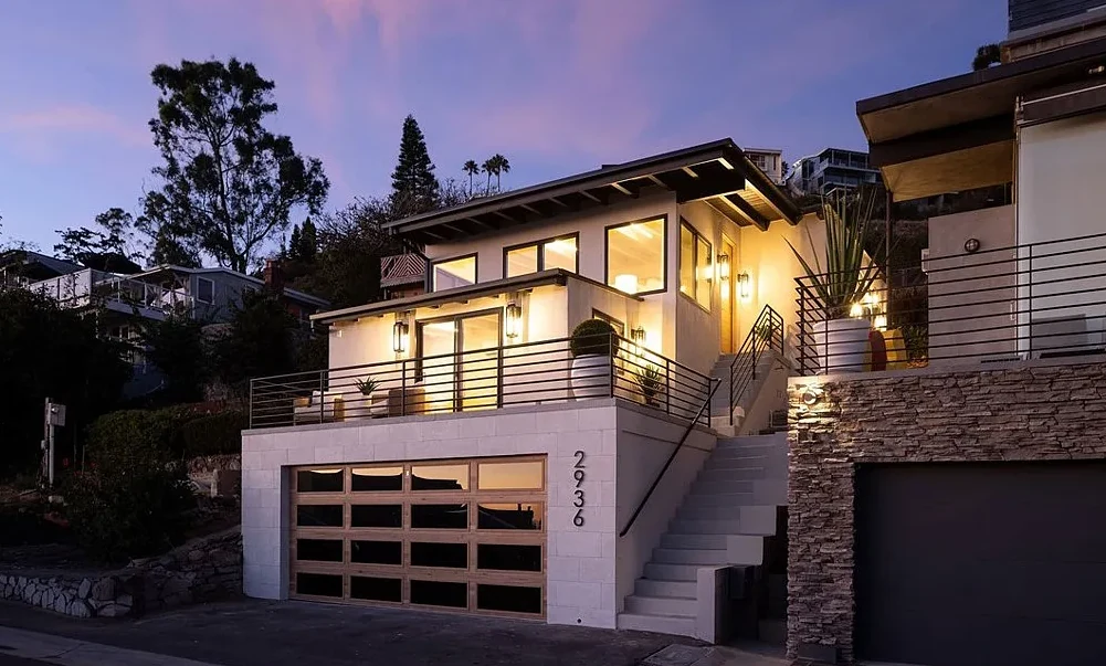 Completed exterior of 2936 Alexander Rd. from the street