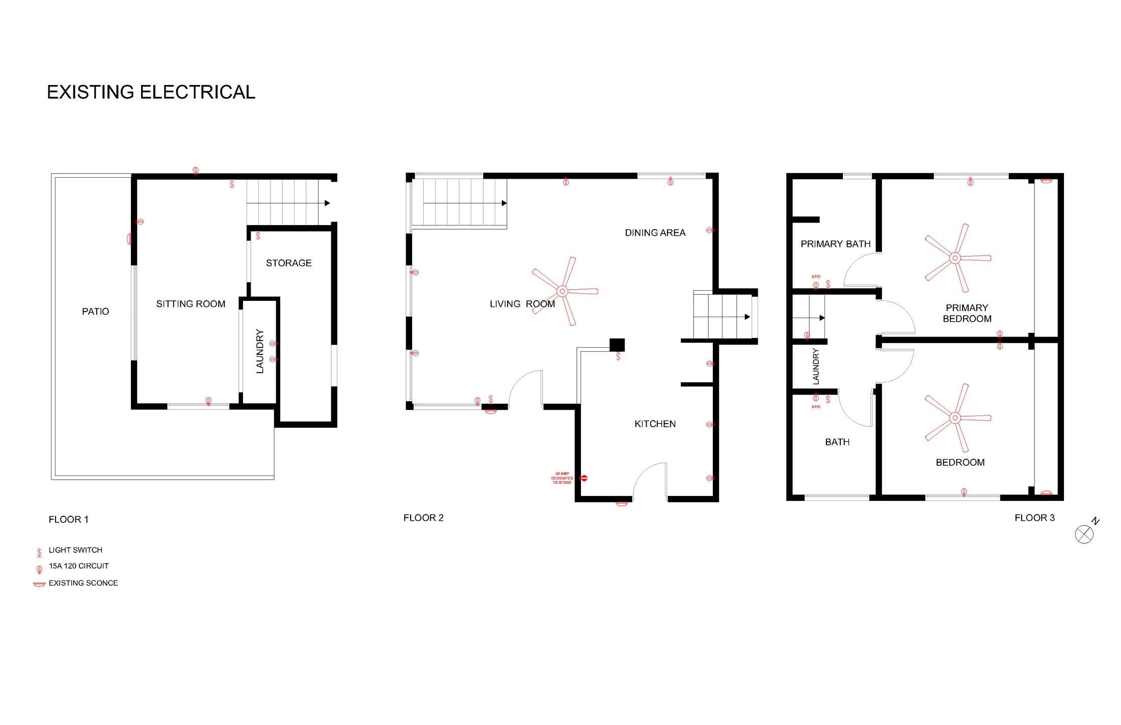 2936 Alexander Road proposed floor plans