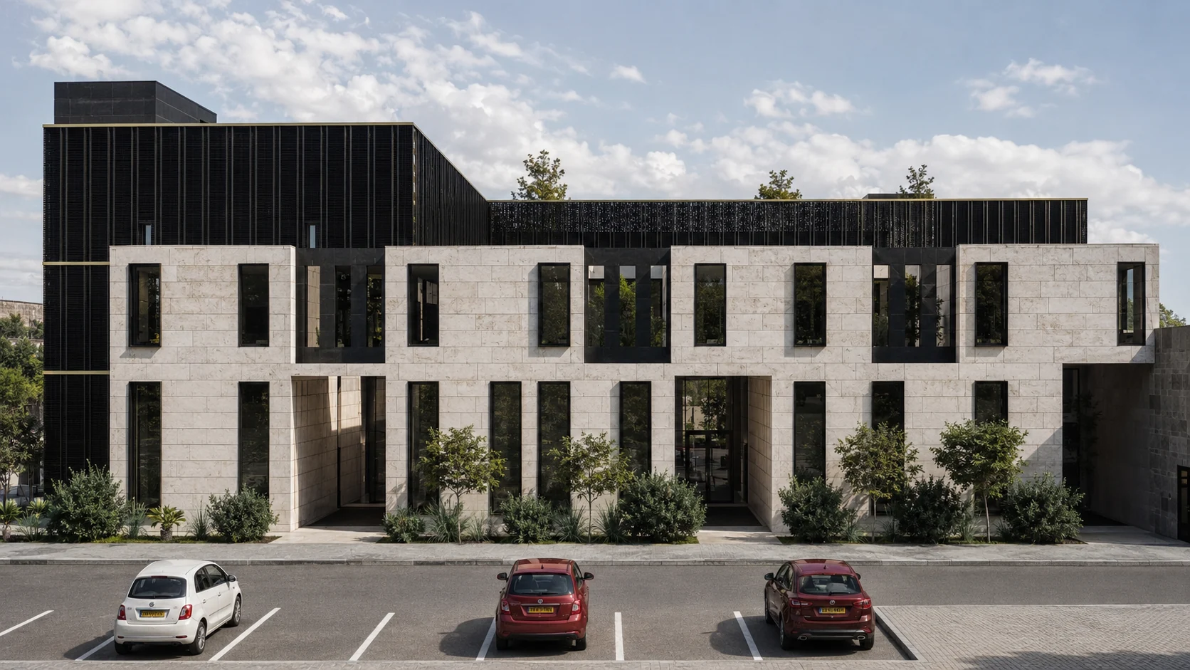 Rear facade — Cyber Security Center