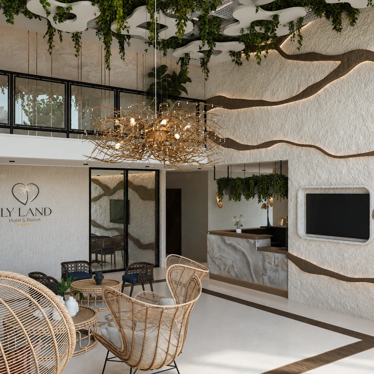 ILY Hotel Lobby interior showing how programme, arrival and hospitality use shape the design brief