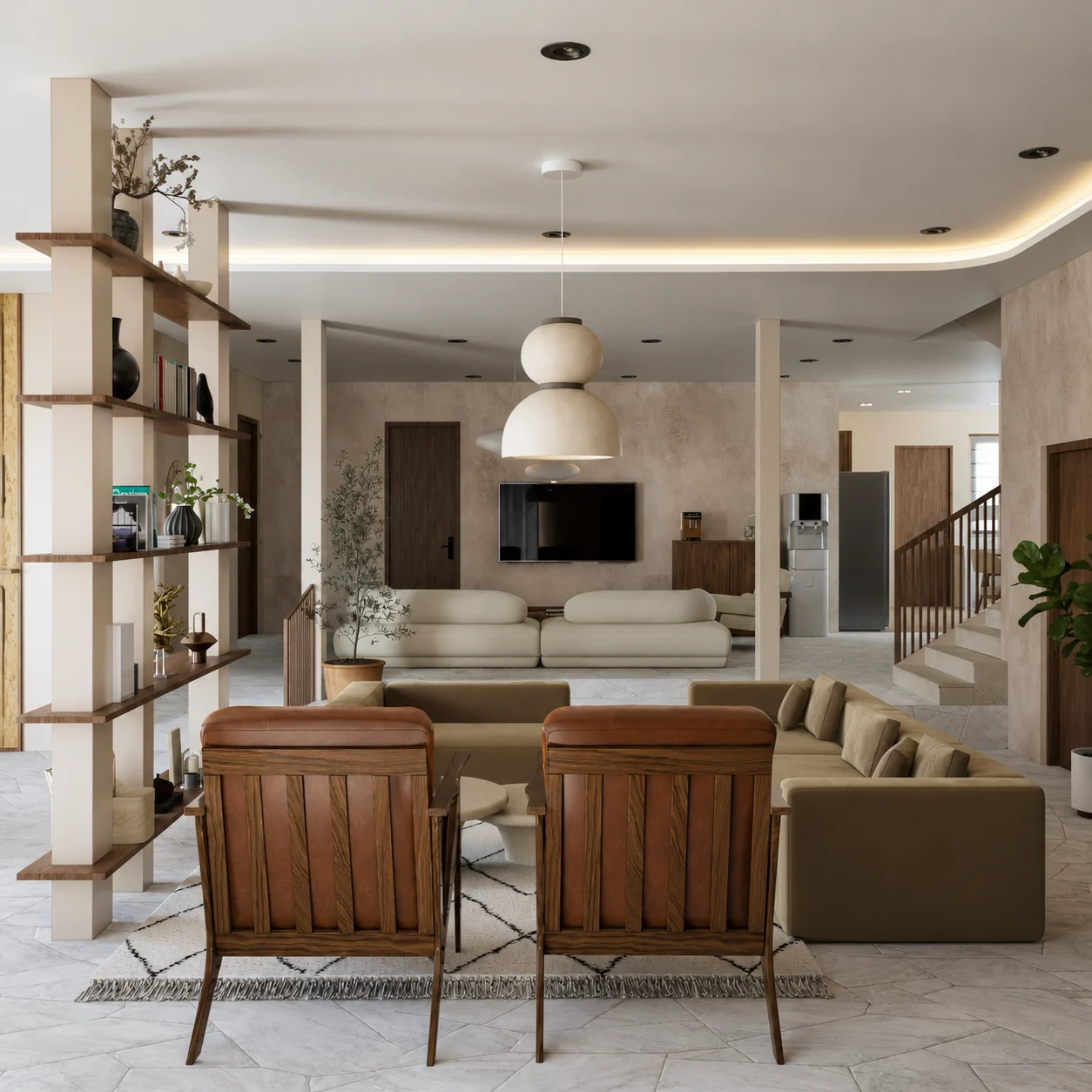 Open living space — Ipoh Airbnb
