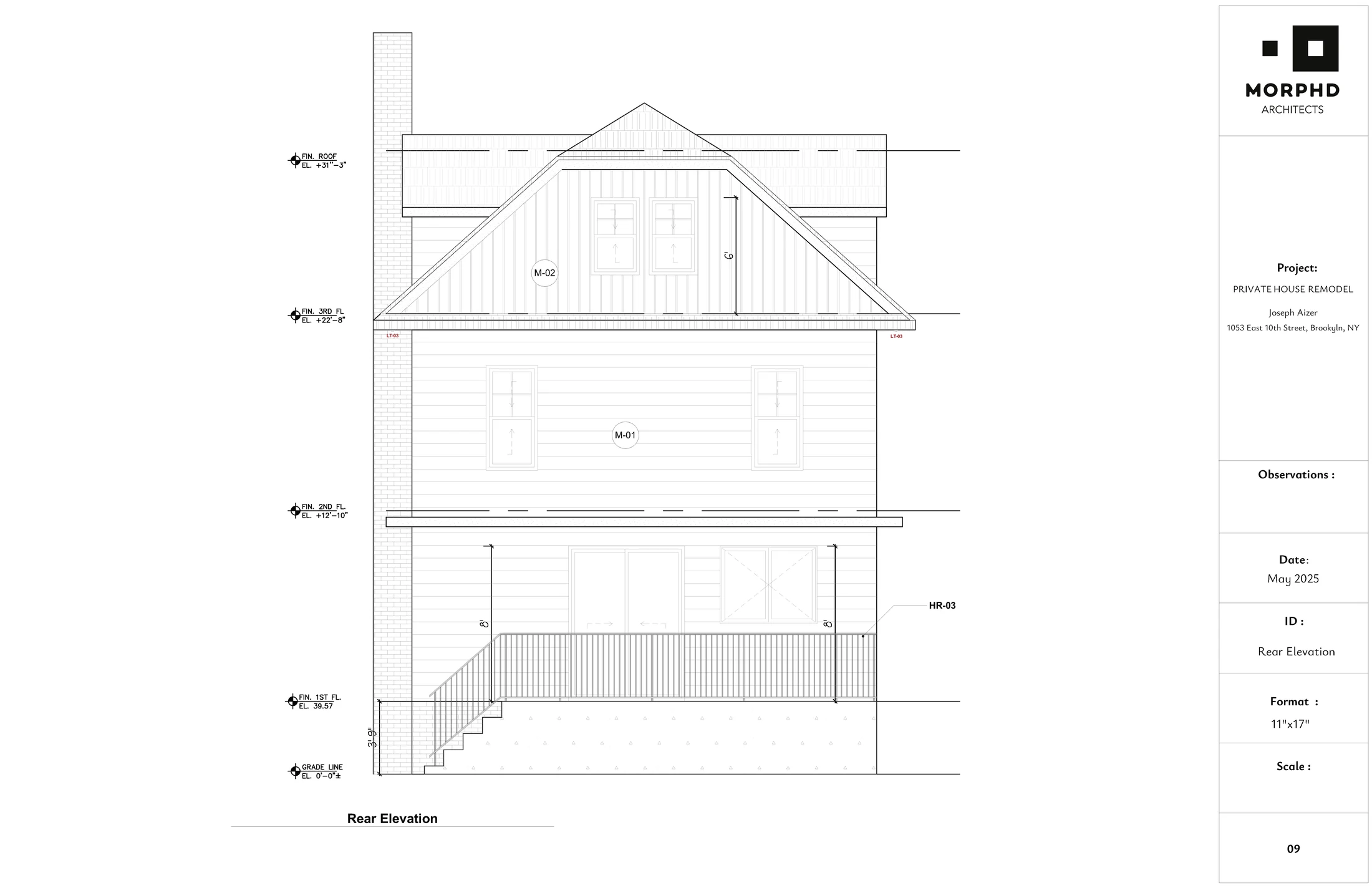 JSH rear elevation