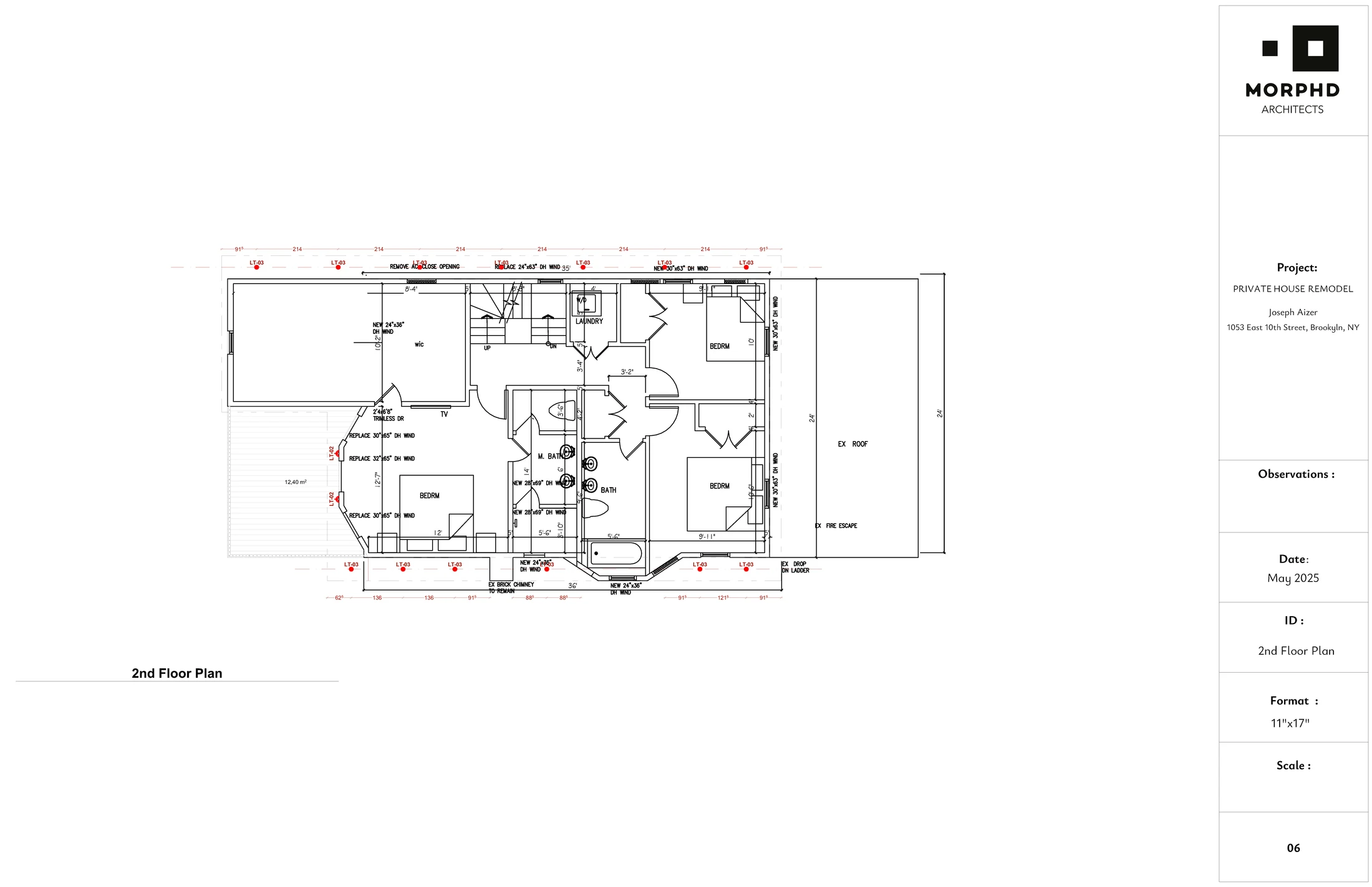 JSH second-floor plan