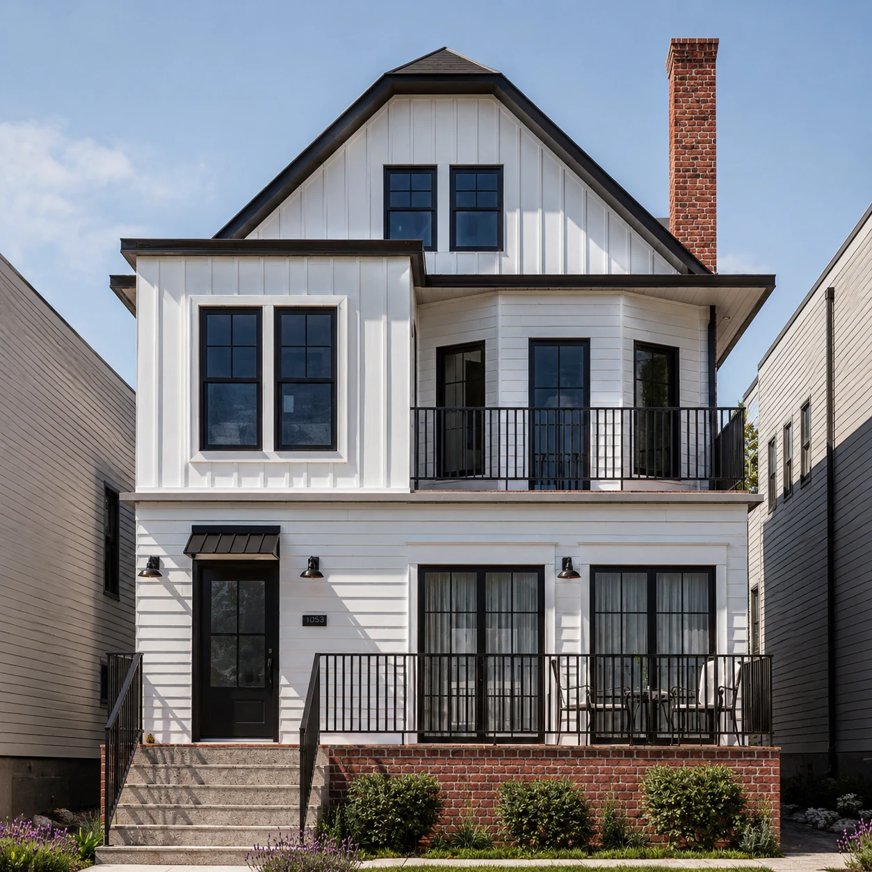Street frontage — JSH Private House