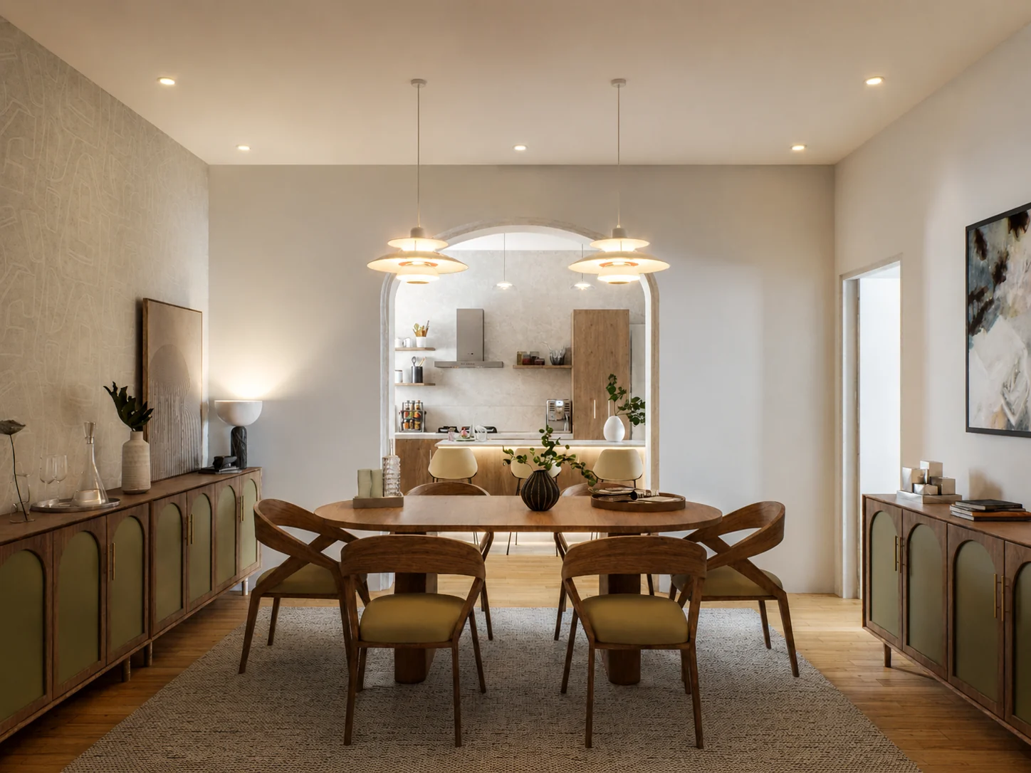 Dining room — MATP Madrid Apartment