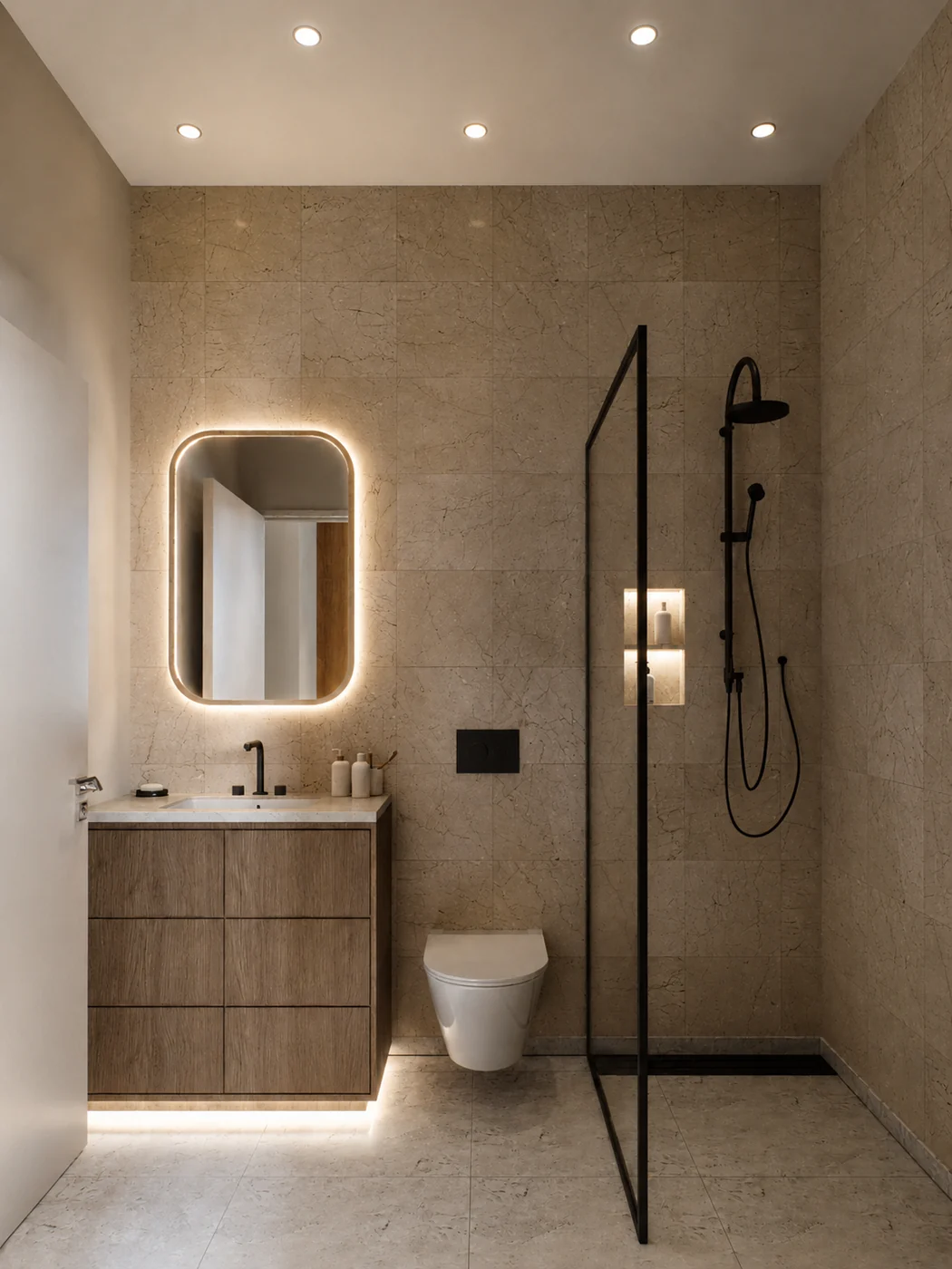 Bathroom — MATP Madrid Apartment
