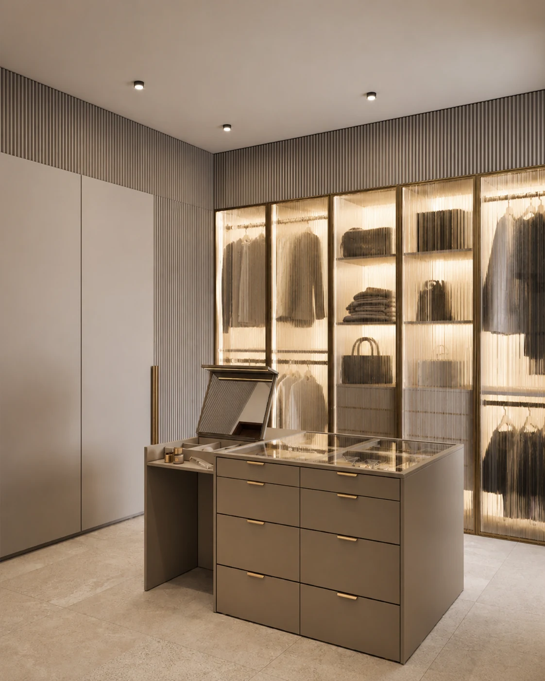 Dressing room — Riyadh Private Villa