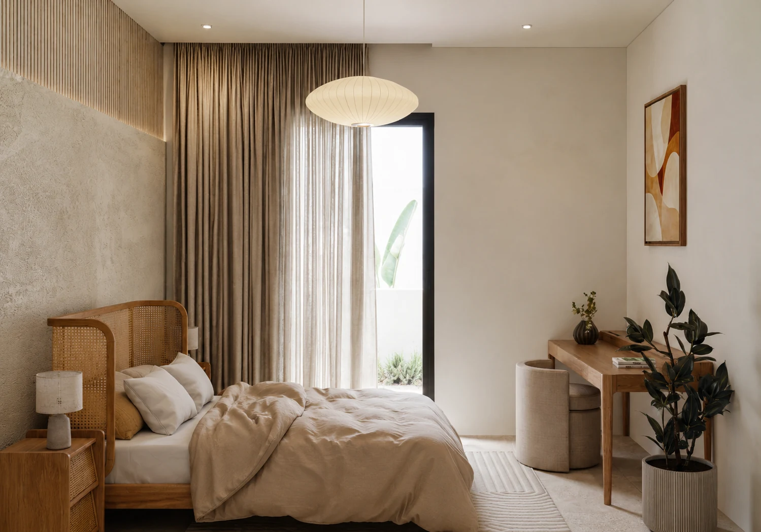 Secondary bedroom — Riyadh Private Villa