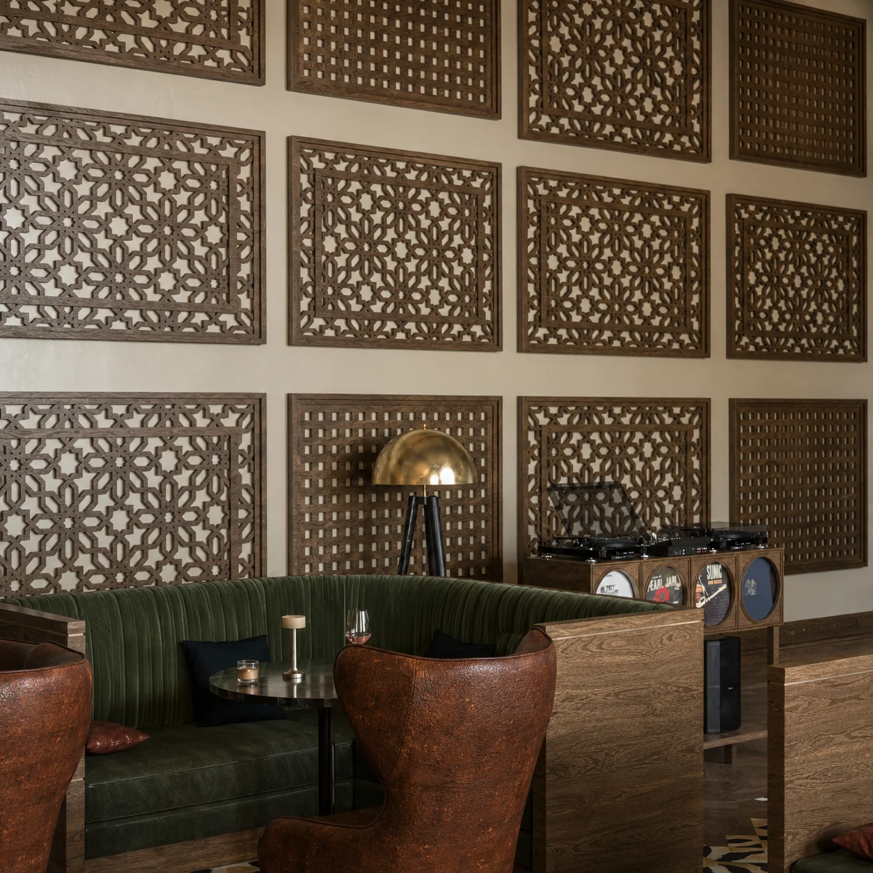 Screen-wall lounge — St. Regis Lounge & Bar