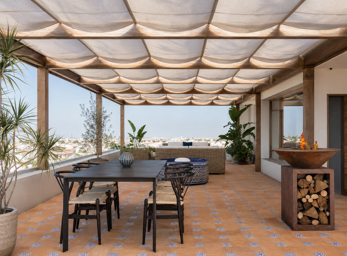 Terrace lounge — Villa Christina
